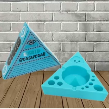 Strio Silicone Stashtray - color#Green>Blue>Red>Pink>Black (D500DC)