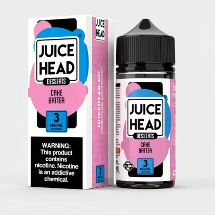 Birthday Cake Batter with Whipped Cream – Juice Head 100mL - Uwinvapeaustralia