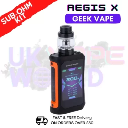 Geekvape Aegis X Kit Signature Orange | ONLY £31.99