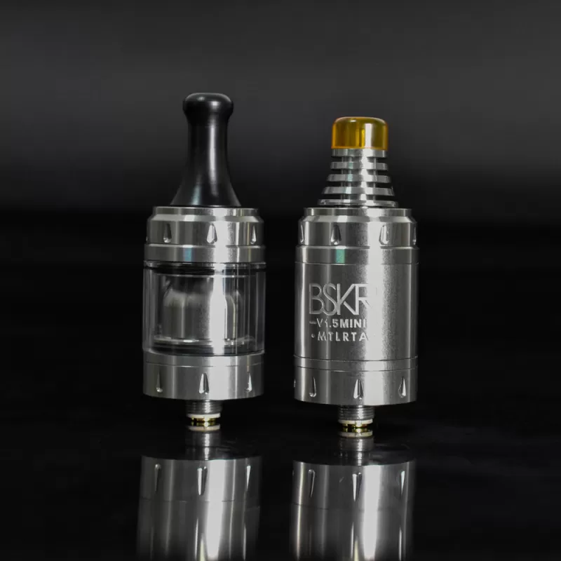 Vandy Vape Berserker V1.5 Mini MTL RTA 2ml-2.5ml Atomizer - Matte Black - Image 2