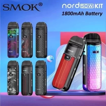SMOK Nord 50W Pod Kit – 1800mAh Multi-Coil Refillable Vape