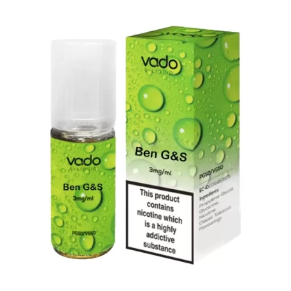 Bens G&S E-Liquid 10ml by Vado