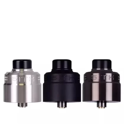 Sith RDA By Vaperz Cloud - BRUSHED STEEL, Gunmetal