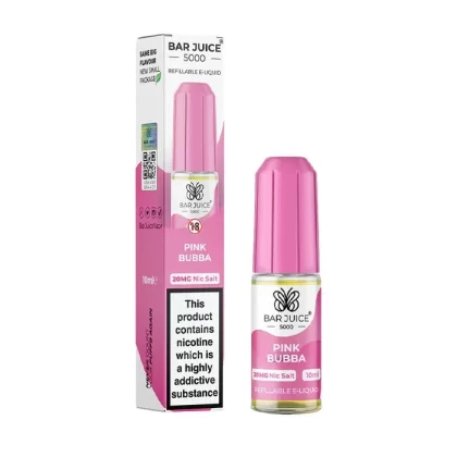 Pink Bubba Nicotine Salt by Bar Juice 5000