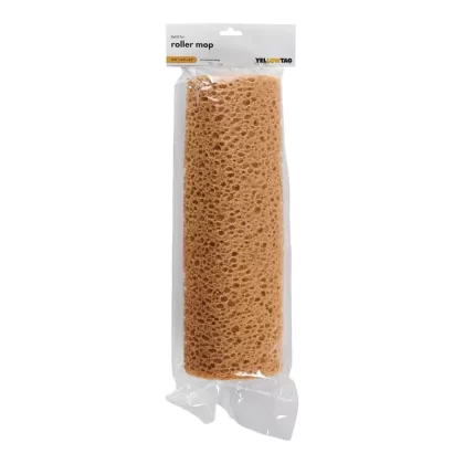 Yellow Tag Yellow Tag Extra Absorbent Sponge Roller Mop Refill, Brown