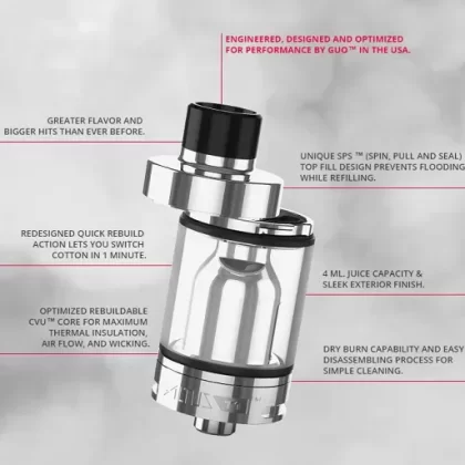 Guo Altus T1 Coil-Less CVU Tank (Discontinued)