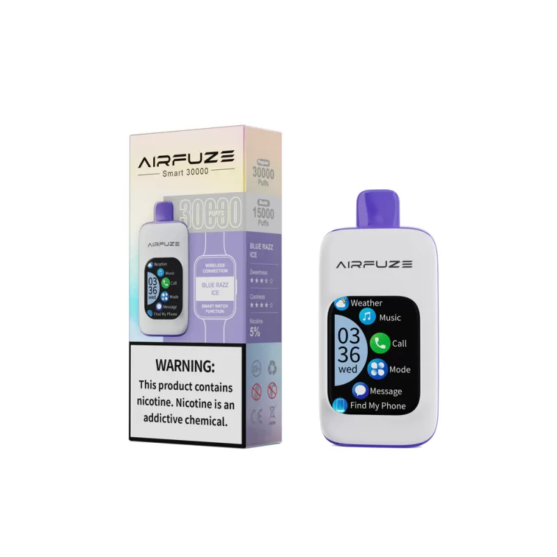 AIRFUZE Smart 30K Disposable Device - 30000 Puffs - Watermelon Ice - Image 3