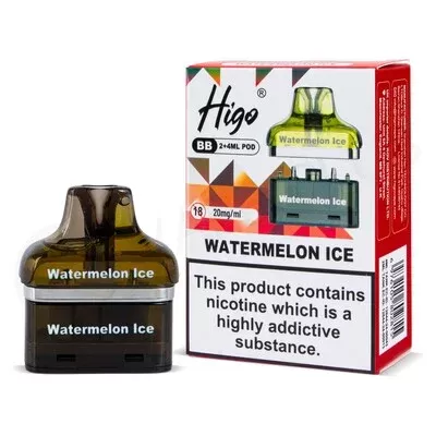 Watermelon Ice Higo BB 4000 Refill Pods