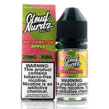 Watermelon Apple Salt – Cloud Nurdz E-Juice