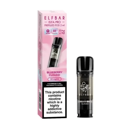 Elf Bar ELFA Pro Blueberry Cloudd Prefilled Pods - Vapestreams Co