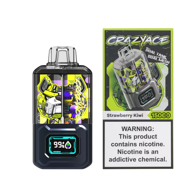 CRAZYACE B15000 Disposable Device – 15000 Puffs - Raspberry Watermelon - Image 2