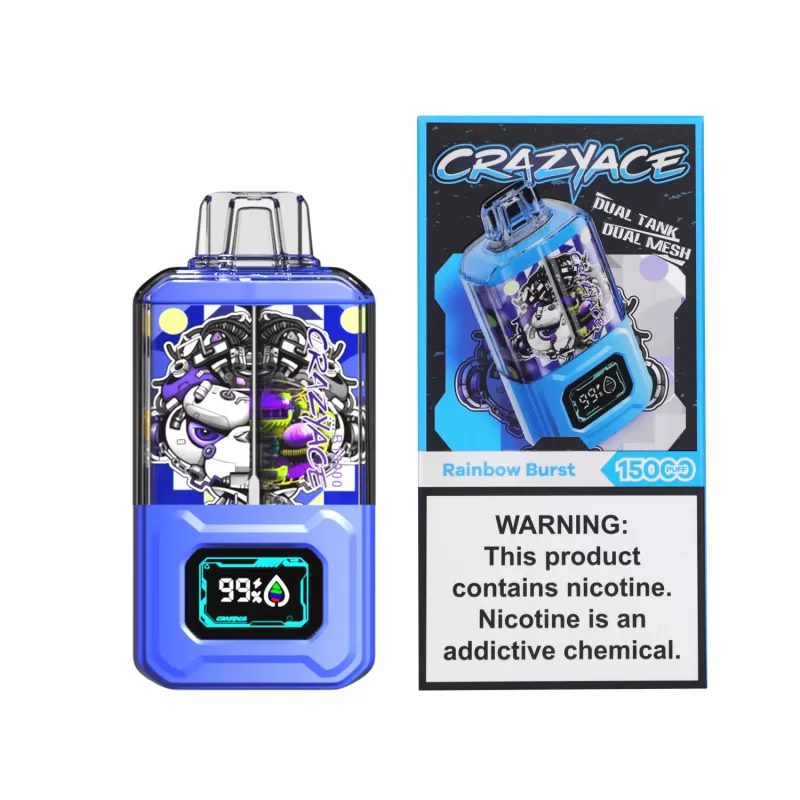 CRAZYACE B15000 Disposable Device – 15000 Puffs - Raspberry Watermelon - Image 3