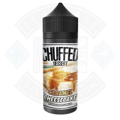 Chuffed Dessert – Caramel Cheesecake 0mg 100ml Shortfill E-Liquid