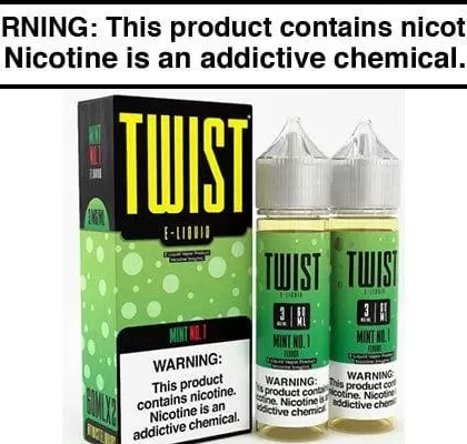 MINT NO. 1 BY TWIST E LIQUID 120ML - Vapejuice