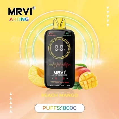 MRVI 18000 Puffs | 2%-5% strength, 26mL, dual mesh, adjustable heating, bulk vape - Aiviouvapes