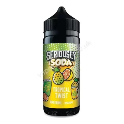 Doozy Seriously Soda Tropical Twist E-liquid Shortfill - Vapestreams Co