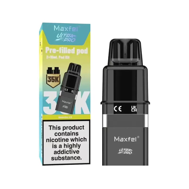 Maxfel Ultra Pro 35K Prefilled Pods - Cherry Ice - Image 2