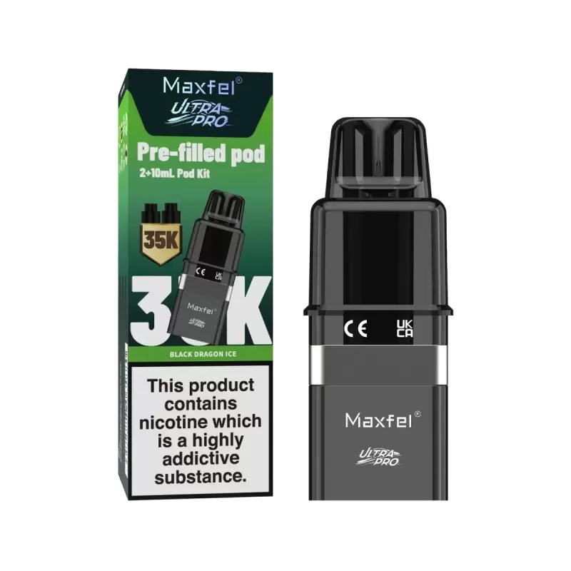Maxfel Ultra Pro 35K Prefilled Pods - Cherry Ice - Image 3