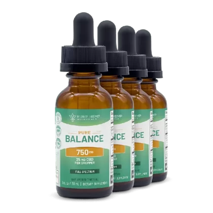 750mg Pure Balance Full Spectrum CBD Tincture by Pure Hemp Botanicals