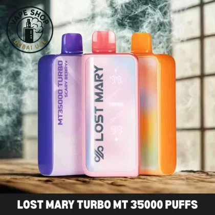 Lost Mary turbo MT 35000 Puffs 20MG nicotine Disposable Vape Buy in Dubai - Vapeshopdubaiuae