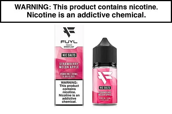 STRAWBERRY MELON APPLE BY FUYL NIC SALTS 30ML - Vapejuice