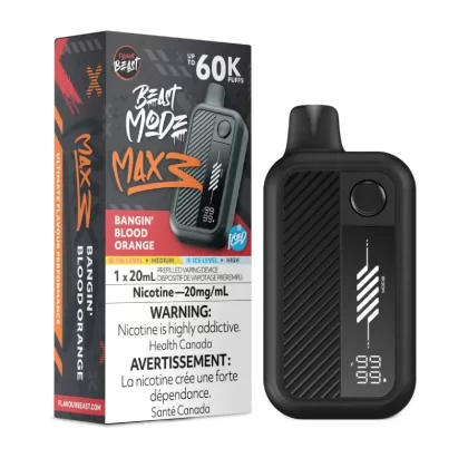 Flavour Beast - Beast Mode Max3 60K Disposable Vape - Jumpin' Juicy Peach / 20MG