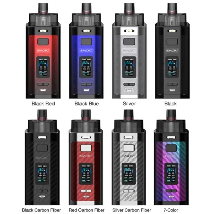SMOK RPM160 Dual 18650 Pod Mod Kit 160W 7.5ml - 7-Color Carbon Fiber
