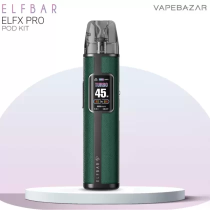 Elf Bar ELFX PRO – Forest - Pod Kit / Elf Bar / 850 mAh / max. 45 Watt / 2ml / USB-C