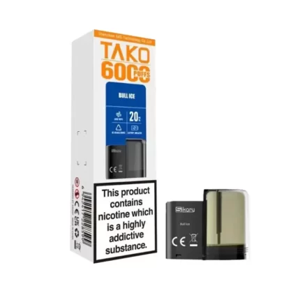 SKE Sikary TAKO SP6000 Prefilled Pods - Bull Ice
