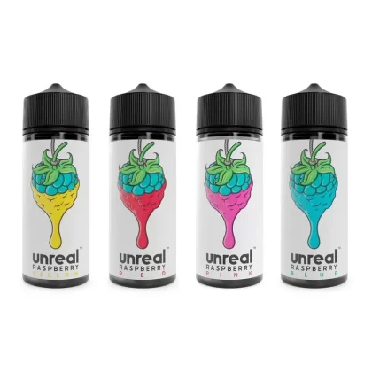 Unreal Raspberry 100ml Shortfill E-Liquids