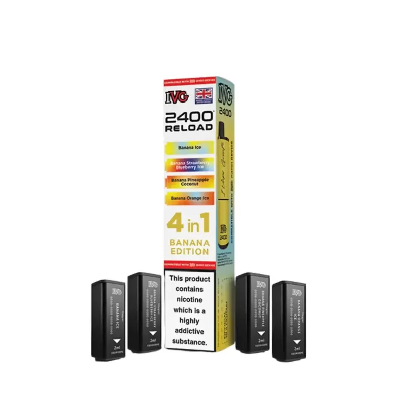 IVG 2400 Reload 4 in 1 Prefilled Pods - Juicy Edition - Image 2
