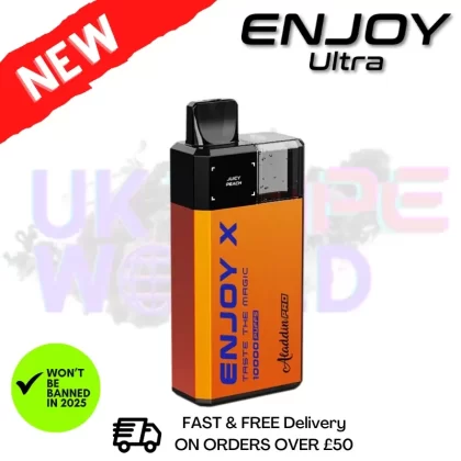Lemon Lime Enjoy X Ultra 10K Prefilled Pod Kit – ONLY £8.50