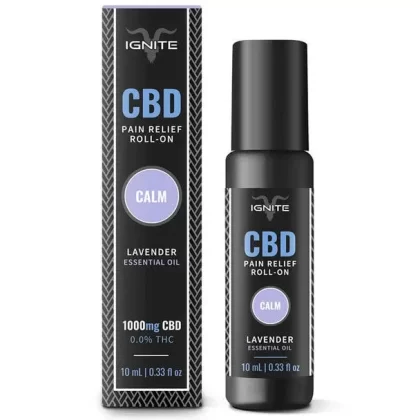 IGNITE CBD – CBD Topical Roll-On Oil Lavender 1000MG