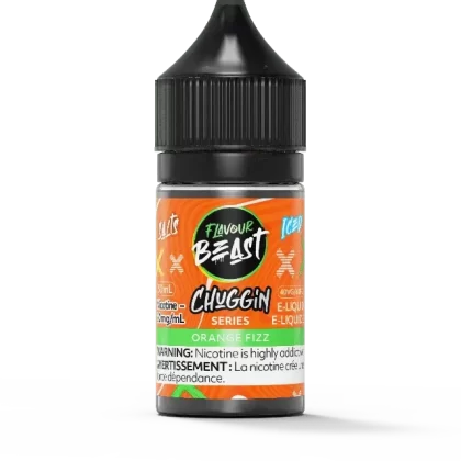 Flavour Beast Chuggin Salt – Orange Sparkle (Orange Fizz) Iced Nic Salt E-Liquid