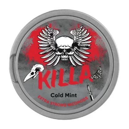 Cold Mint Nicotine Pouches by Killa - Ejuicewarehouse