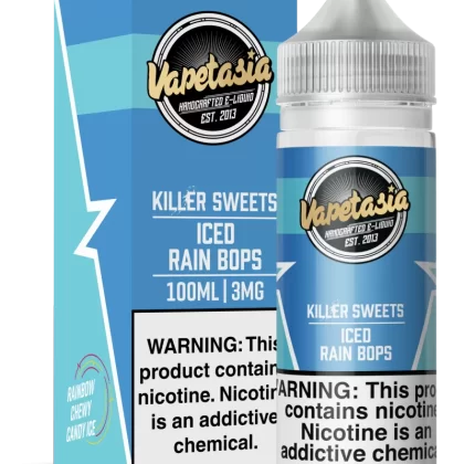 Vapetasia - Killer Sweets ICED Rain Bops - 100ML E-Liquid - 6MG