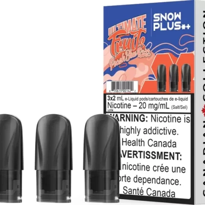 Snow Plus Pod Pack – Peach Blue Razz - Vape Product