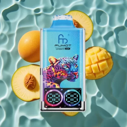 Fumot Leopard 40K Puffs Disposable Vape Peachy Mango Pineapple Dual Mesh 700mAh Type-C - Bangvapeaustralia