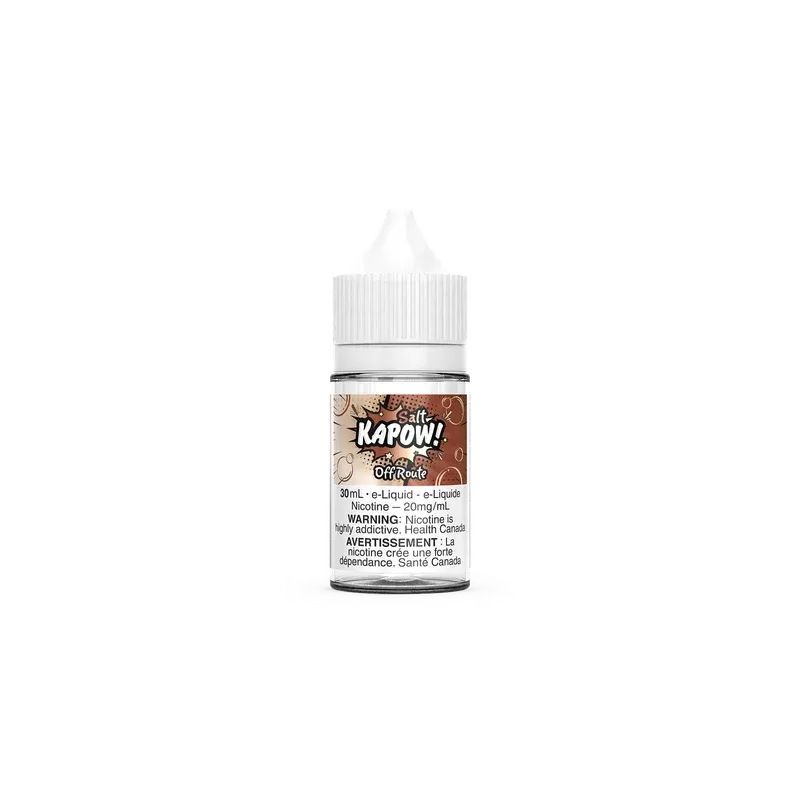 OFF ROUTE BY KAPOW SALT - Nicotine Strength#12MG>20MG>BOLD 50