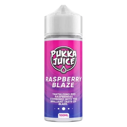 PUKKA JUICE E LIQUID 100ML RASPBERRY BLAZE