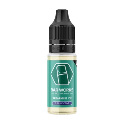Spearmint Ice Nic Salt by Bar Works - 10ml - 5mg - Vape Product