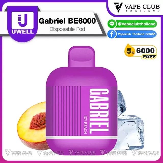 UWELL Gabriel BE6000 Disposable Pod - Image 3