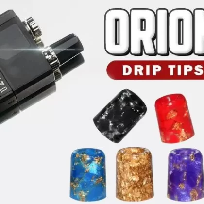 Blitz Sequins Orion Pod Drip Tip - Red