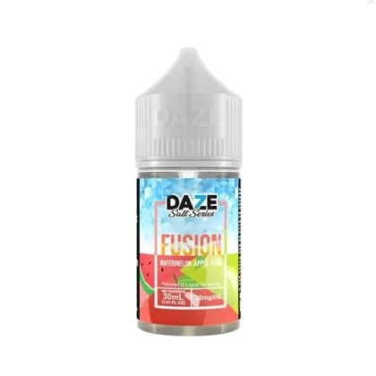 Sale $11.00 – Watermelon Apple Pear Iced by 7Daze Fusion Salt 30mL