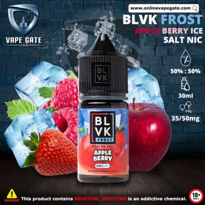 APPLE BERRY ICE - BLVK FROST SALTS - 30ML