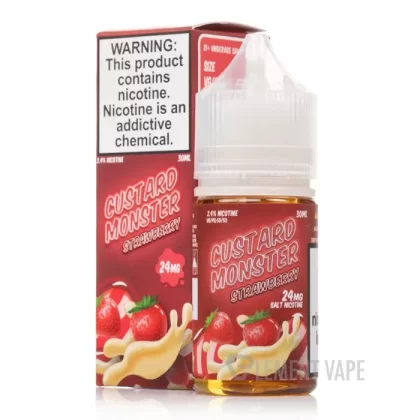 Strawberry – Custard Monster Salts – 30mL