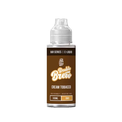 Ohm Brew Double Brew Cream Tobacco 100ml Shortfill