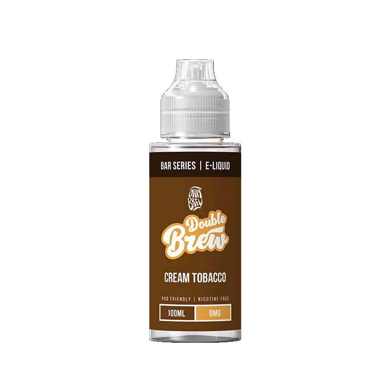Ohm Brew Double Brew Cream Tobacco 100ml Shortfill