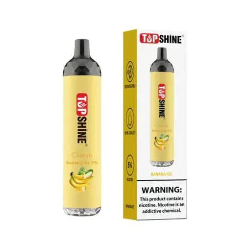 Banana Ice Top Shine Cherub Disposable Vape 4500 Puffs