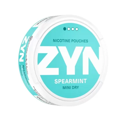 ZYN Mini Dry Spearmint S2 – All White Portion - ZYN / Yes / 3mg